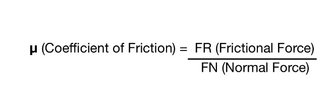 friction coefficient